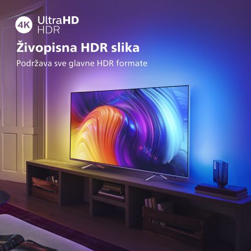 Philips 58''PUS8517 4K AndroidThe One; Ambiliht s 3 strane;P5 Perfect Picture Engine; HDR; HDMI 2.1